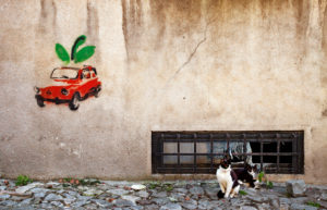 Zastava, Graffiti, Streetart, Belgrad, Serbien Zastava, Graffiti, Streetart, Belgrad, Serbien